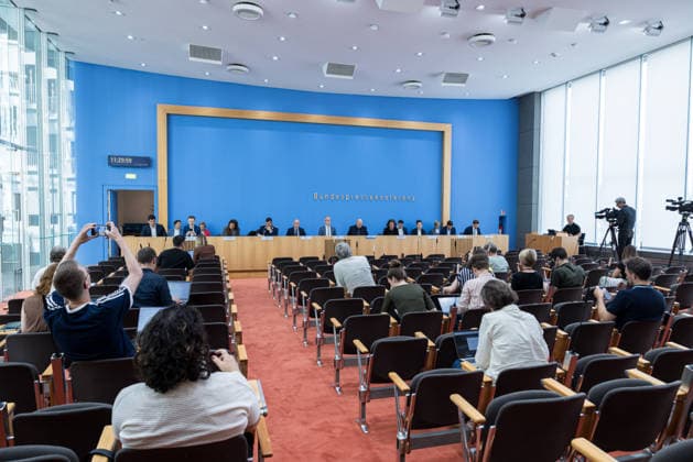 Berlin, Regierungspressekonferenz
