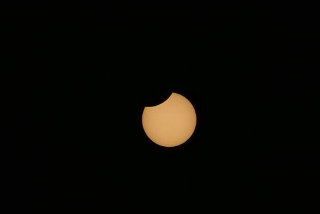 Sonnenfinsternis, Eindrücke aus New York