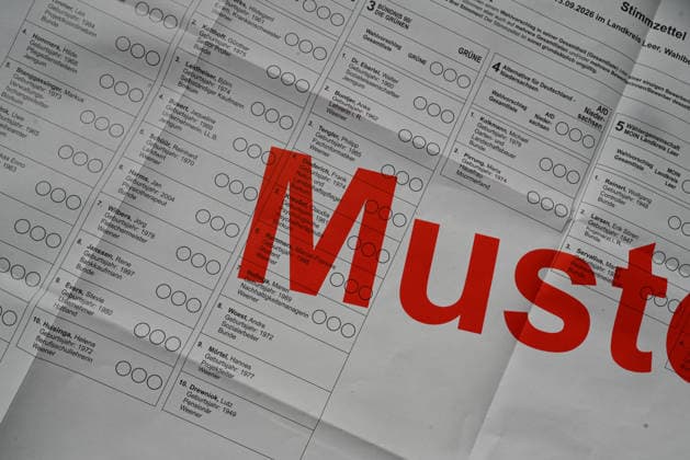 Kommunalwahlen in Niedersachsen, Landkreis Leer muss 27.500 fehlerhafte Stimmzettel neu drucken