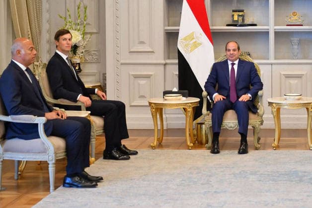 Ägypten, Abdel Fatah al-Sisi empfängt Jared Kushner in New Alamein