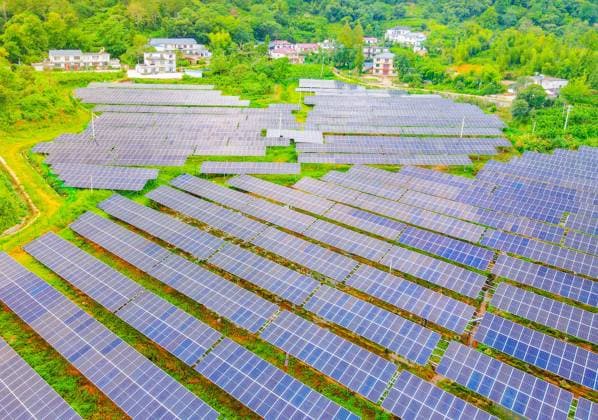 China, Photovoltaikanlage in Anqing