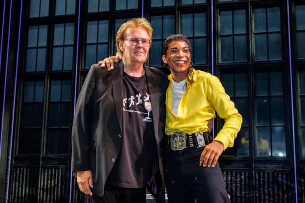 Celebrity, Howard Carpendale besucht Michael Jackson Musical in Hamburg