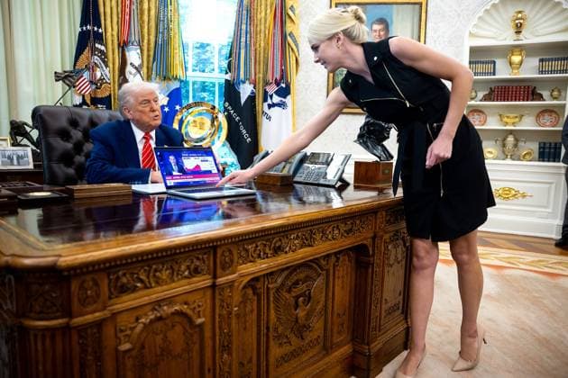 USA, Natalie Harp, persönliche Assistentin von Donald Trumps, Archivbilder