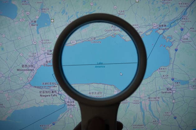 Lake Ontario wird zu Lake America, Archivbilder
