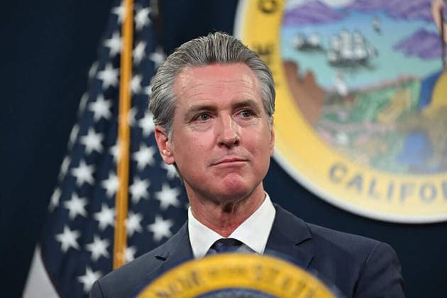 USA, Gavin Newsom will auf Präsidentschaftskandidatur verzichten, wenn Kamala Harris antritt, Archivbilder