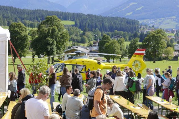 Celebrity, Bergretter Fanwanderung in Ramsau am Dachstein