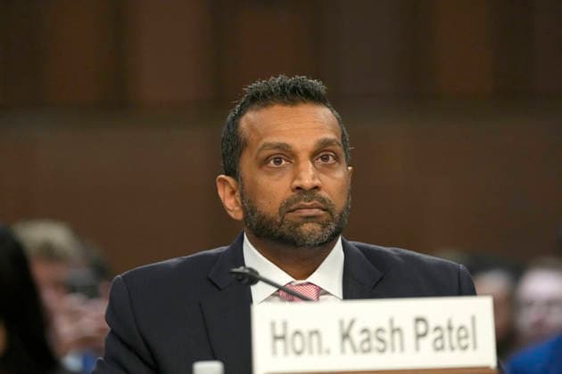 USA, FBI-Direktor Kash Patel sagt vor dem US-Senat in Washington DC aus