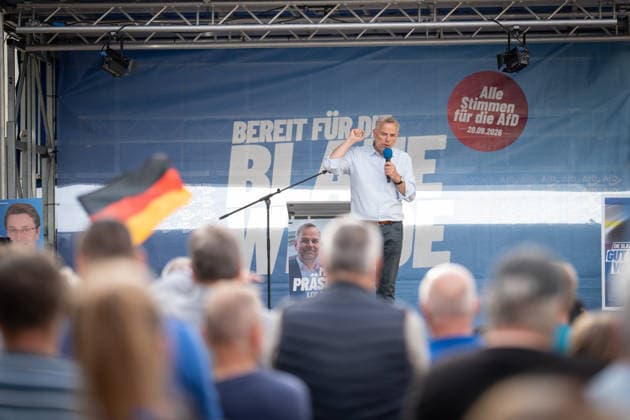 Landtagswahl in Mecklenburg-Vorpommern, AfD-Wahlkampf in Bad Doberan