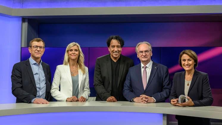 ARD-Talkshow maischberger in Berlin
