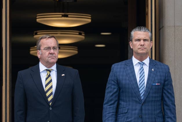 USA-Reise von Verteidigungsminister Boris Pistorius, Treffen mit Pete Hegseth in Washington