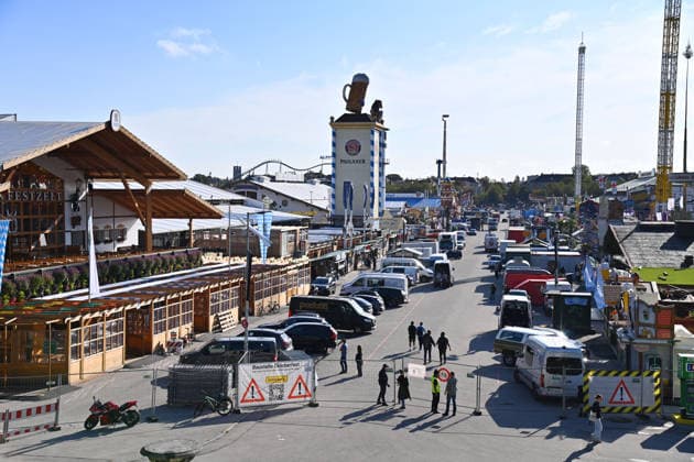 Oktoberfest in München, Presserundgang