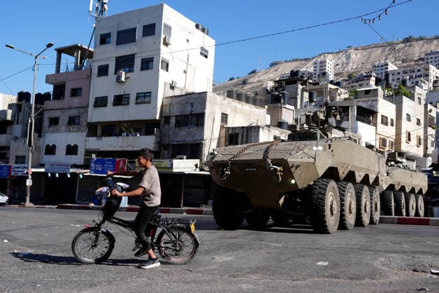 Nahostkonflikt, Westjordanland, Razzia des israelischen Militärs in Nablus