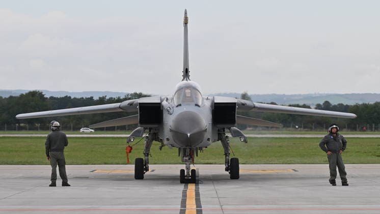 Tschechien, Ankunft von Tornado-Kampfjets der deutschen Luftwaffe in Ostrava