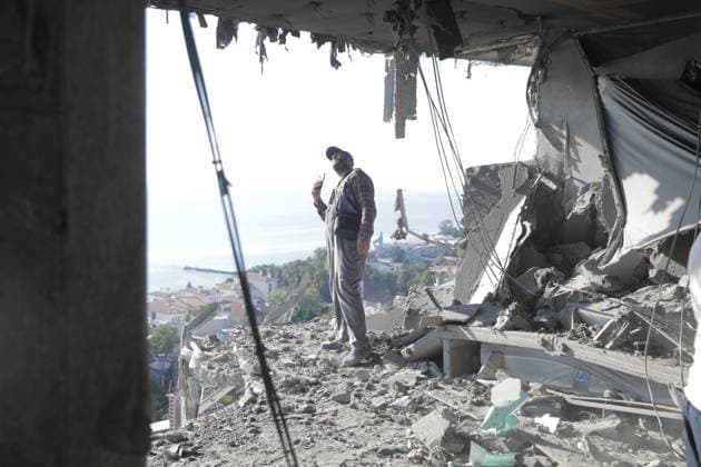 Ukraine-Krieg, Schäden durch russischen Angriff auf Odessa
