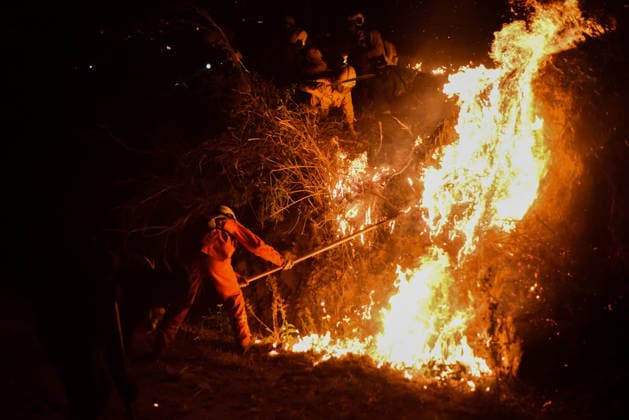 Kolumbien, Flächenbrand in Cali