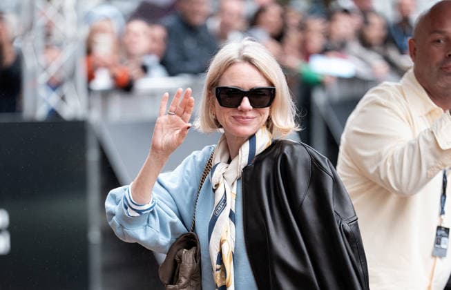 San Sebastian International Film Festival, Naomi Watts Ankunft am Maria Cristina Hotel