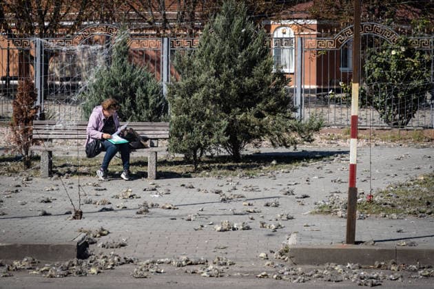 Ukraine-Krieg, Russischer Luftangriff auf Slowjansk