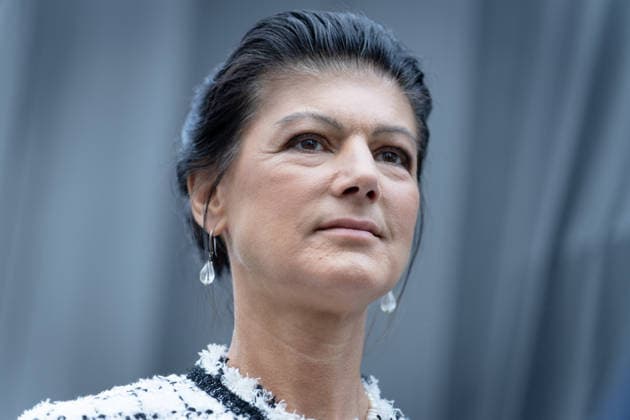 Berlin, Wahlkampfabschluss des BSW mit Sahra Wagenknecht