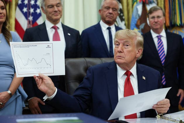 USA, Donald Trump kündigt Most Favored Nation Medikamentenpreise für Medicaid in Washington an