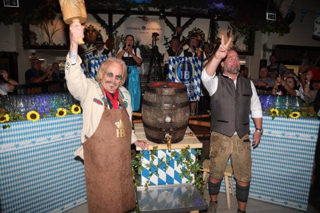 Celebrity, Wiesn-Anstich zum Oktoberfest 2026 im Hofbräu Berlin