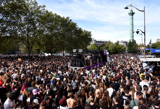 Frankreich, Techno Parade in Paris