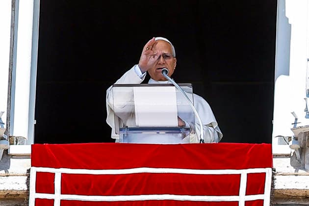 Vatikan, Papst Leo XIV. spricht Angelusgebet