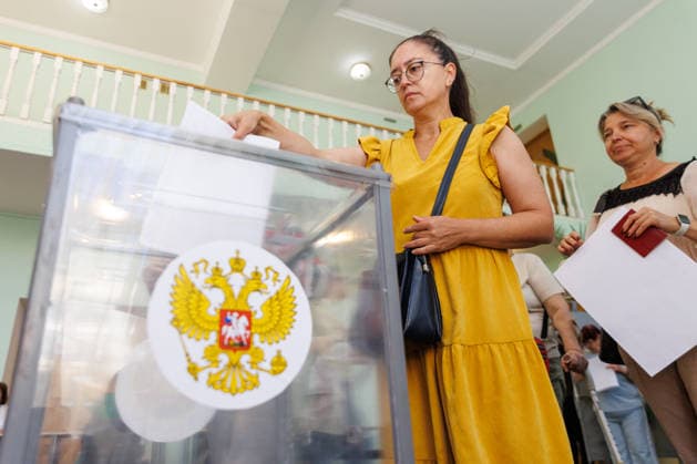 Moldau, Russische Staatsbürger bei Staatsduma-Wahl in Tiraspol