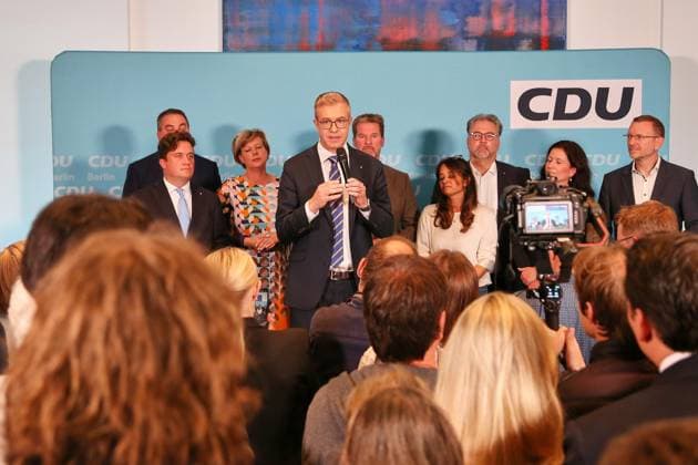 Abgeordnetenhauswahl in Berlin, CDU Wahlparty