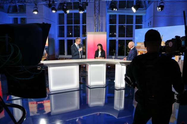 Abgeordnetenhauswahl in Berlin, Wahlabend im Abgeordnetenhaus
