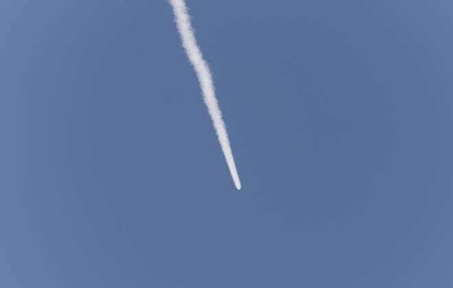 China, Start einer Lijian-1 Y18 Rakete in Jiuquan