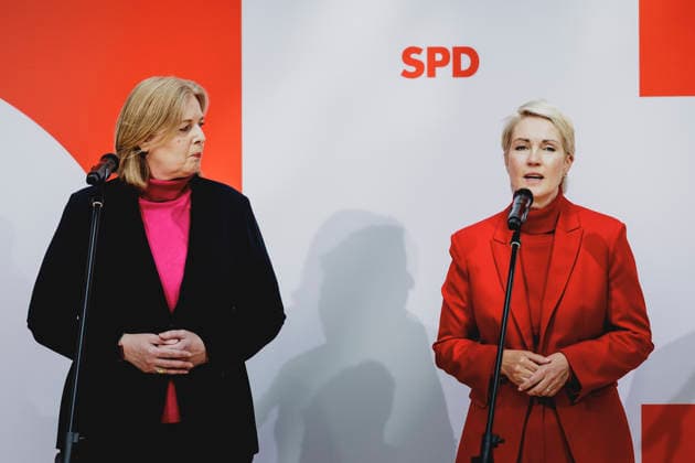 Berlin, SPD Pressekonferenz