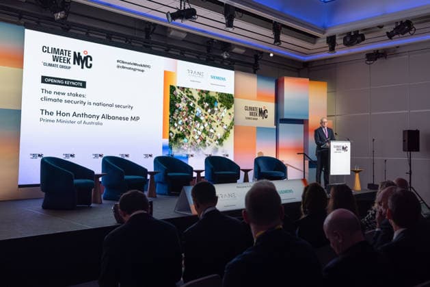 USA, Klimawoche in New York