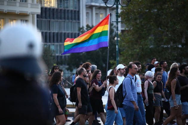 Griechenland, LGBTQ-Proteste in Athen