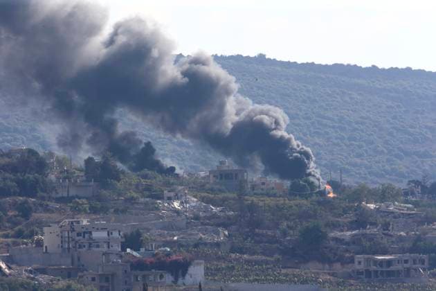 Krieg in Nahost, Libanon, Israelische Angriffe im Süden des Landes