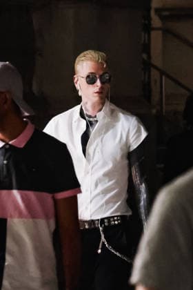 Celebrity, Machine Gun Kelly in Mailand