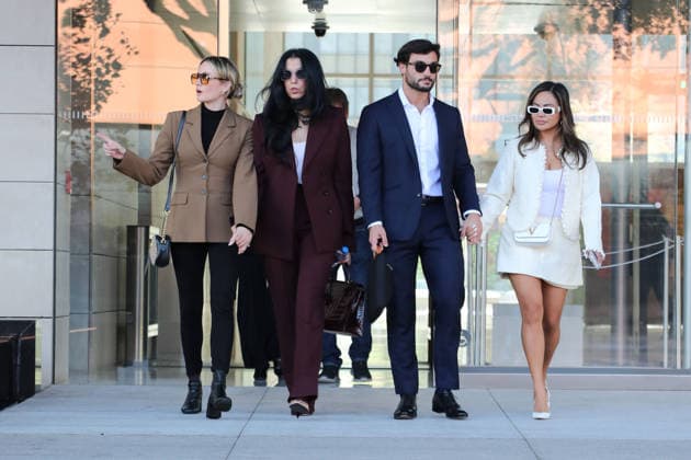 Celebrity, Iris Au in Los Angeles vor Gericht