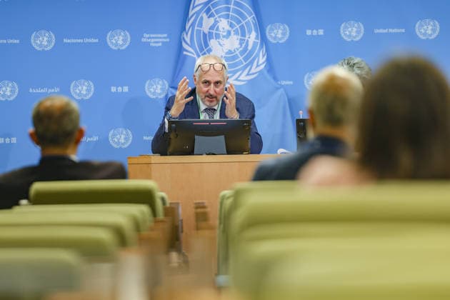 Vereinte Nationen in New York, Stephane Dujarric Pressekonferenz