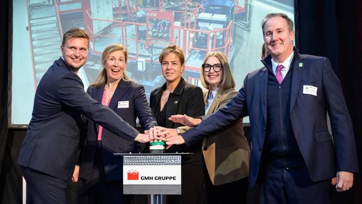 NRW, Eröffnung der neuen DESU-Produktionsanlage bei der Energietechnik Essen GmbH