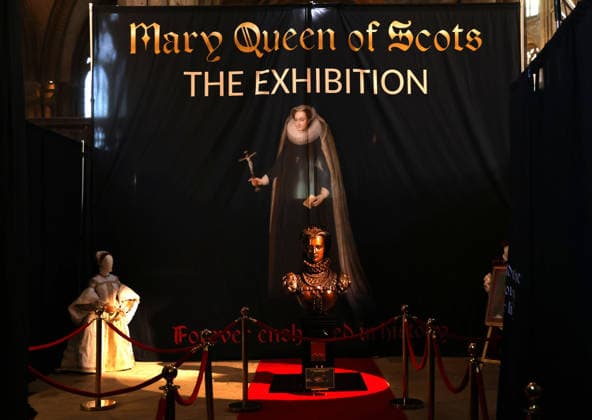 Arts, Maria I. von Schottland Ausstellung in Peterborough