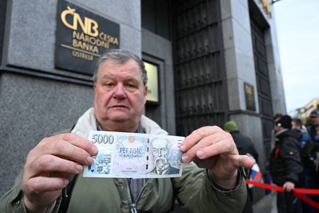 Tschechien, Nationalbank gibt Sondergeldschein aus
