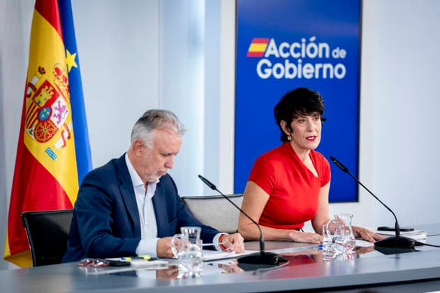 Spanien, Pressekonferenz zur Lage in Ceuta