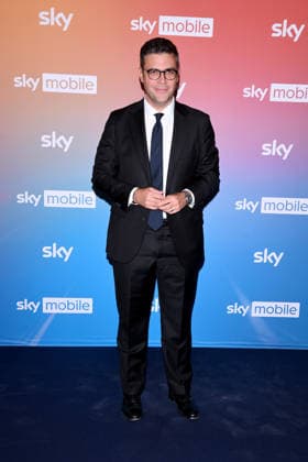 Red Carpet, Sky Mobile Launch in Mailand