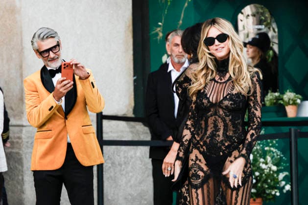 Mailand Fashion Week, Heidi Klum