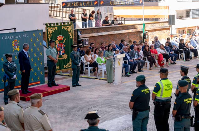 Spanien, Amtsantritt des Kommandanten der Guardia Civil in Guadalajara