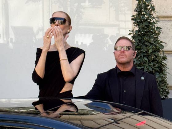 Celebrity, Celine Dion in Paris