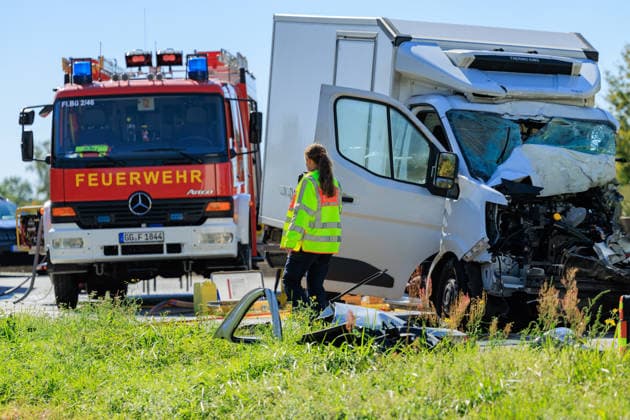 Hessen, Verkehrsunfall auf der A67