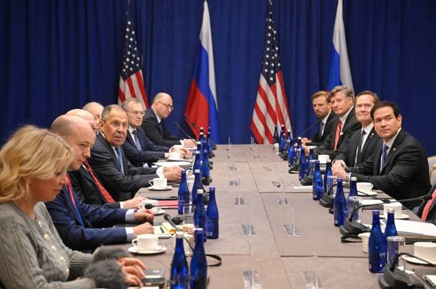 USA, Marco Rubio trifft Sergei Lawrow in New York