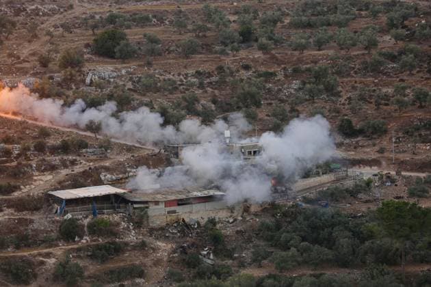 Nahostkonflikt, Westjordanland, Israelische Streitkräfte zerstören Haus von palästinensischem Gefangenen bei Nablus