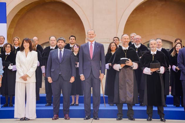 Royals, König Felipe von Spanien bei Eröffnung des akademischen Jahres an der Polytechnischen Universität Cartagena