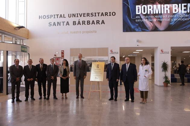 Royals, Spanien, König Felipe besucht Krankenhaus in Soria